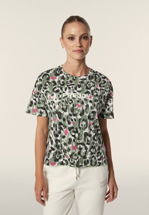 Freddy T-shirt con stampa - allover animalier multicolor