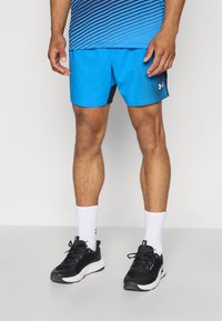 Under Armour VANISH GRAPHIC SHORT - Pantaloni scur�ți sport - blue atlantis/black