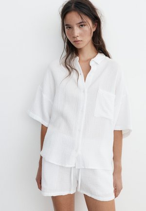 PULL&BEAR, Chemisier - white