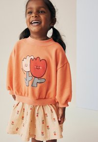 Next LONG SLEEVE - REGULAR FIT - Vestido informal - peach pink