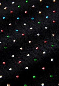 Next Pullover - black sparkle