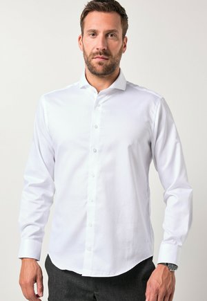 LONG SLEEVE STRUCTURED - Camicia - snow white