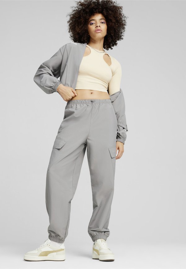 RELAXED  - Cargohose - stormy slate