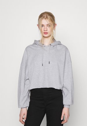 Hoodie - mottled light grey
