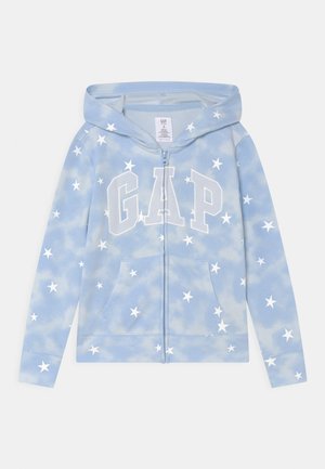 LOGO GIRL - Felpa con zip - blue