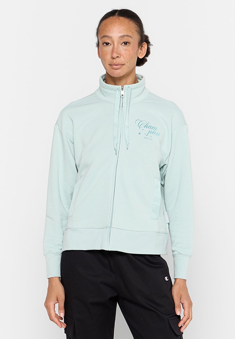 Champion Sweater met rits lichtblauw Champion Sweater met rits lichtblauw