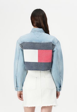 Tommy Jeans Teksajakk - denim mid light blue