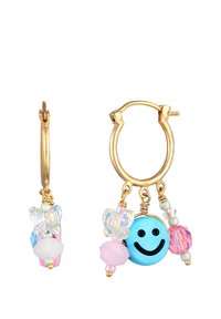 Elli CREOLEN BEADS - Uhani - gold-coloured