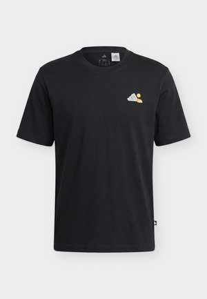 adidas Terrex, CAMPER GRAPHIC - Camiseta estampada - black