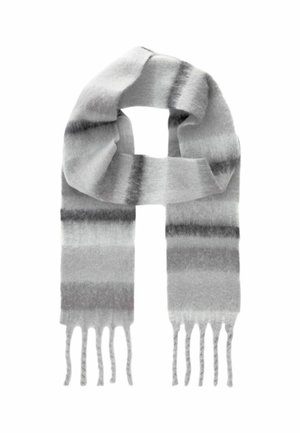 REGULAR FIT - Huivi - black white stripe