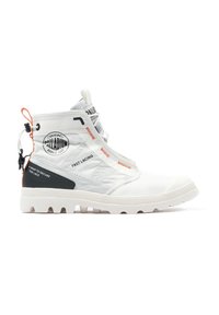 Palladium TRAVEL LITE - Šněrovací kotníkové boty - white