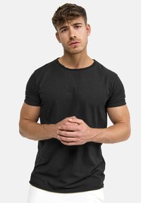 INDICODE JEANS - WILBUR - T-shirt print - schwarz Miniatuurafbeelding 1