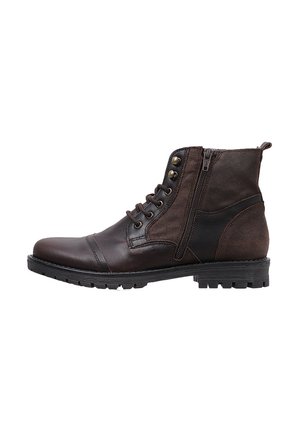 Botines con cordones - brown