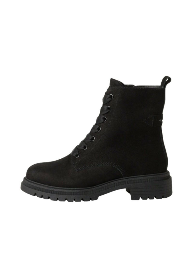 Tamaris MIT TOUCH-IT REMOVABLE - Botines con plataforma - black