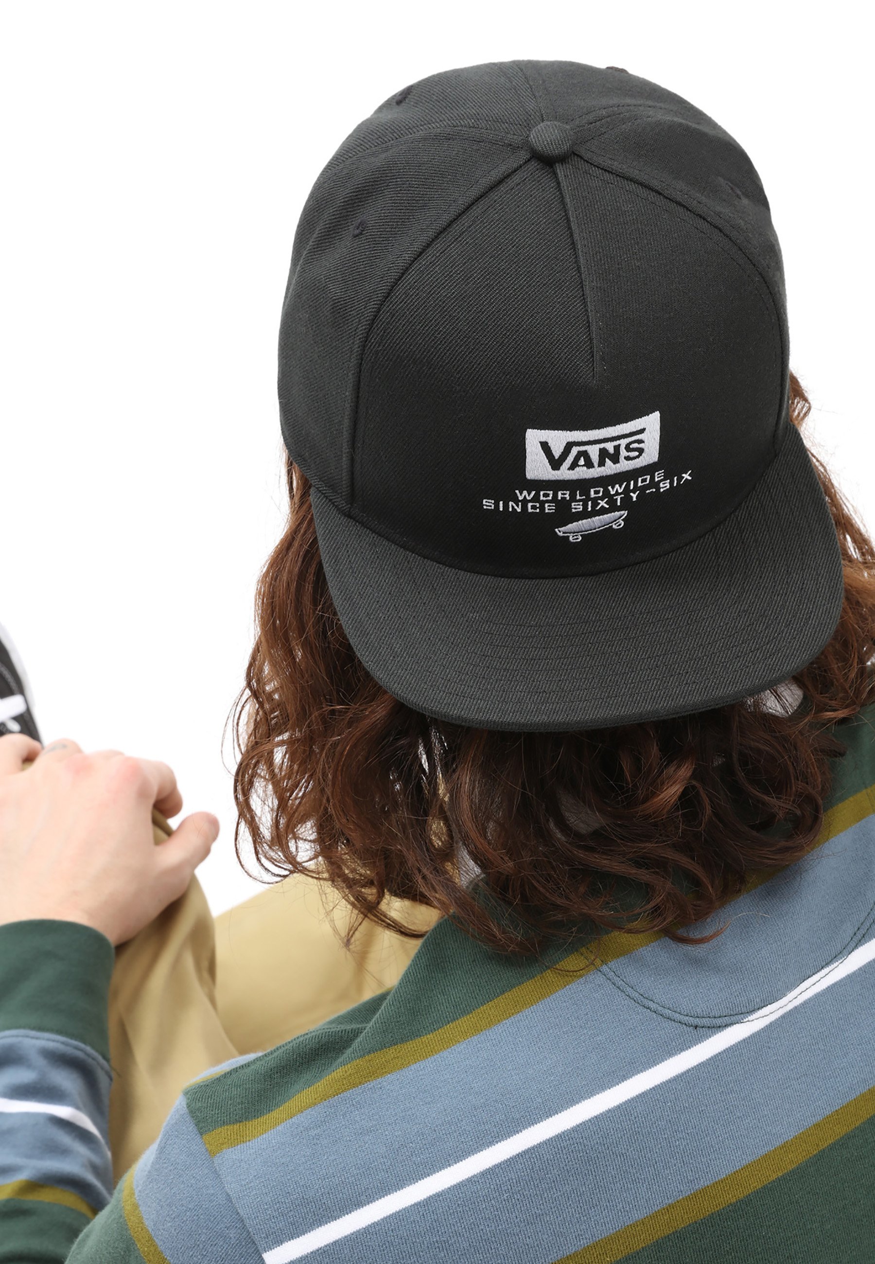 Vans MN PRESSED SNAPBACK - Cappellino - black/nero - Zalando.it