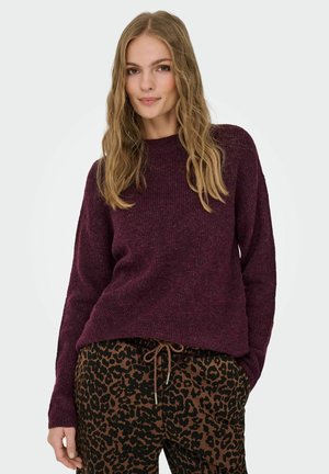 ONLCAMILLA O NECK - Jumper - mauve wine