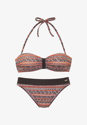 Buffalo, Bikini - braun bedruckt
