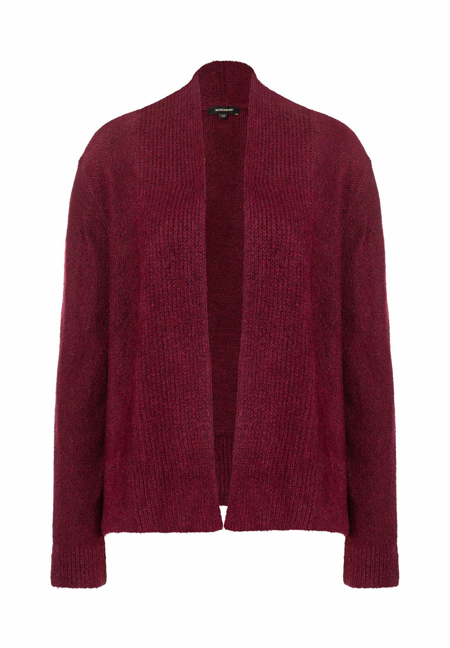 Strickjacke Bordeaux Rote Strickjacken FÃ¼r Damen Pullover More