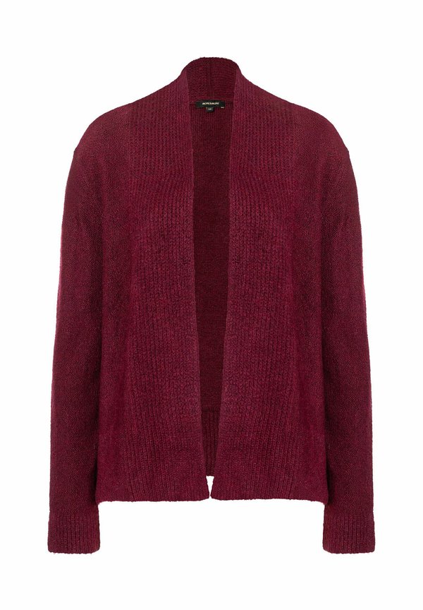 Strickjacke - bordeaux