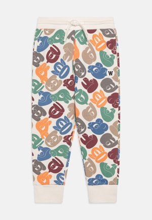 WOOD WOOD RAN ZOO KIDS UNISEX - Tepláky - off-white