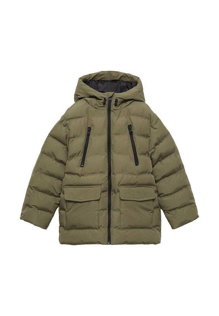 Mango Kids Winter coat khaki Zalando