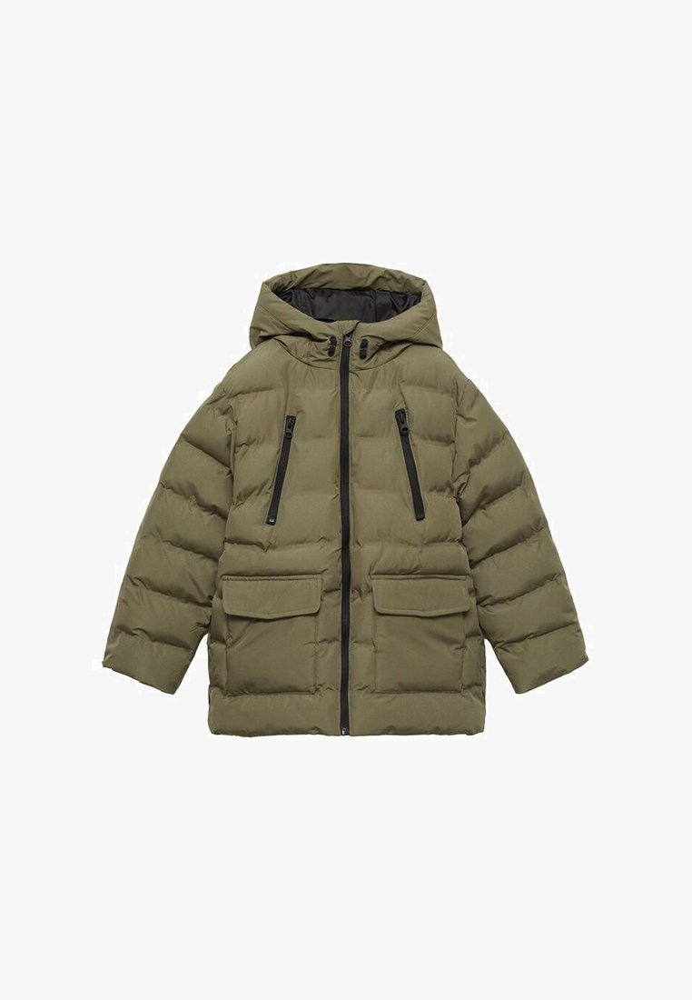 Mango Kids Winter coat khaki Zalando