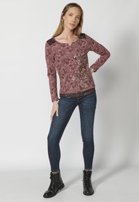 Koroshi LONG SLEEVE - Ilgarankovis viršutinės dalies drabužis - uva   grape