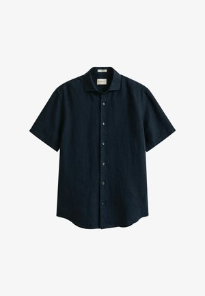 GANT, SHORT SLEEVE - Overhemd - evening blue