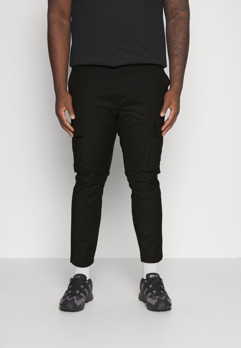 Calvin Klein Jeans Plus PLUS WASHED PANT Cargo trousers black Zalando.ie
