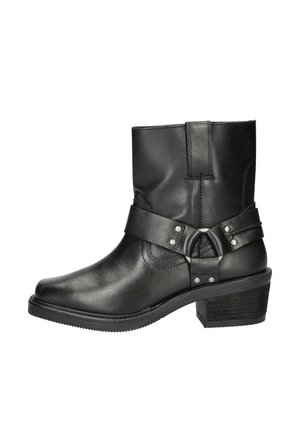 Cowboy-/Bikerlaarsjes - zwart