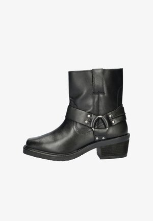 Nelson Cowboy-/Bikerlaarsjes - zwart