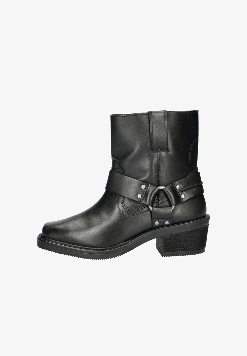 Nelson Cowboy-/Bikerlaarsjes - zwart