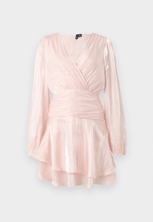 Vero Moda, VMPOLLY SHORT DRESS - Cocktailkjole / festkjole - pink