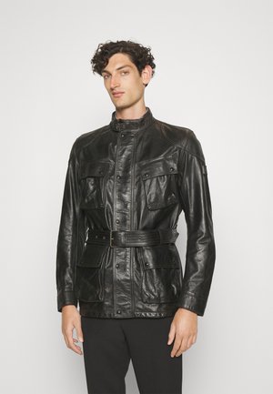 LEGACY TRIALMASTER  - Leather jacket - antique black