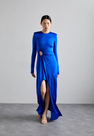 Et Ochs KATHERINE GATHERED CUTOUT GOWN - Μάξι φόρεμα - blue