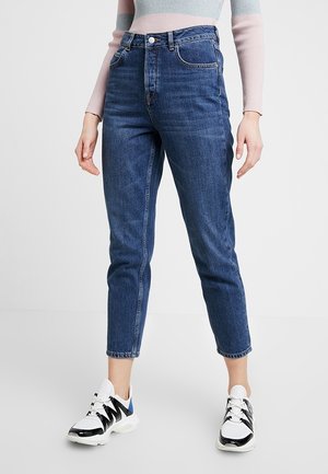 Relaxed fit jeans - dark-blue denim