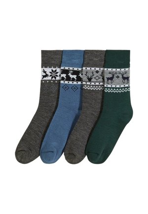 PACK OF 4 - Calze - green
