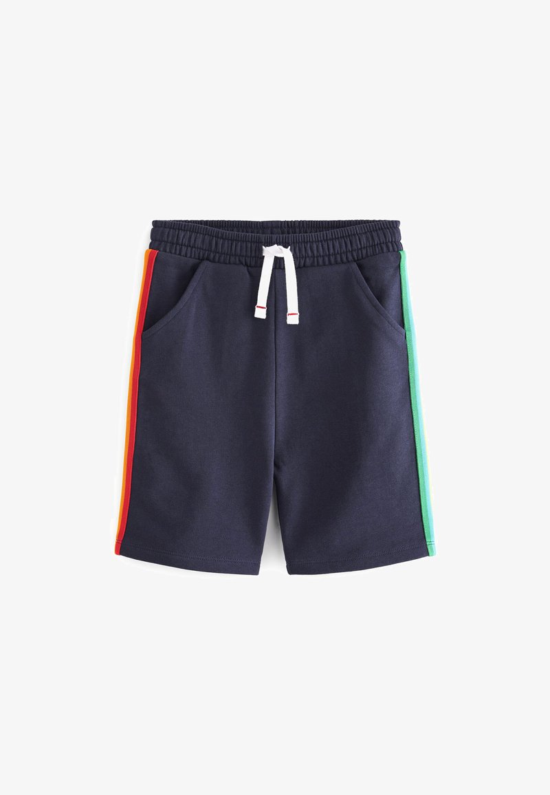 Little Bird LITTLE BIRD BY JOOLS OLIVER RAINBOW STRIPE JERSEY SHORTS - Pantaloni de trening - navy rainbow