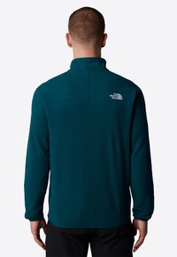 The North Face GLACIER 1/4 ZIP - Suéter de forro polar - midnight petrol