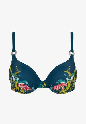 Bikinitoppe - blue - dark combination