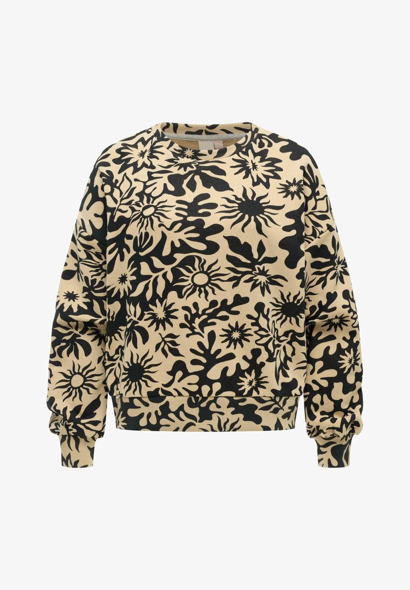 Ragwear SWEATER WUSS PRINT - Sweatshirt - sand