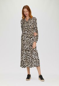 s.Oliver LANGES MIT VOLANTS - Blousejurk - ecru