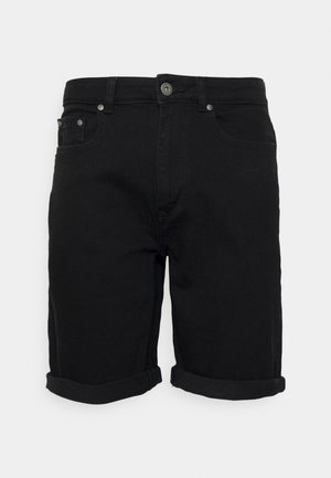 Jeansshort - black denim