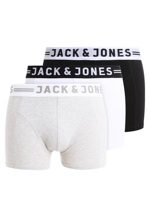 SENSE TRUNKS 3 PACK - Trumpikės - white/light grey melange