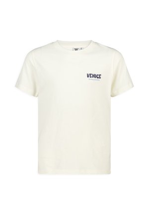 ETIENNE - T-shirt print - off white