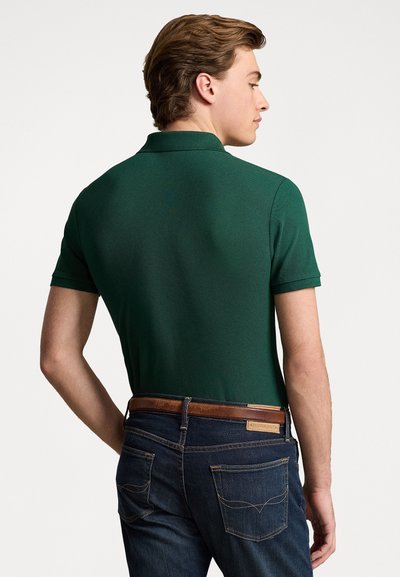 Polo Ralph Lauren CUSTOM SLIM FIT STRETCH MESH POLO SHIRT - Polosärk - vintage pine