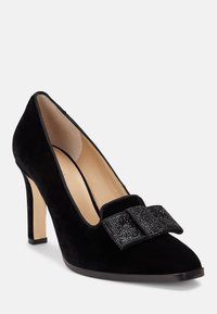 Lauren Ralph Lauren CORAH VELVET PUMP - Classic heels - black/jet stones