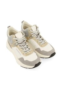 Gioseppo ABOTINADAS GLITTER ESTILO TREKKING KITTSEE KITTSEE - Zapatillas altas - blanco