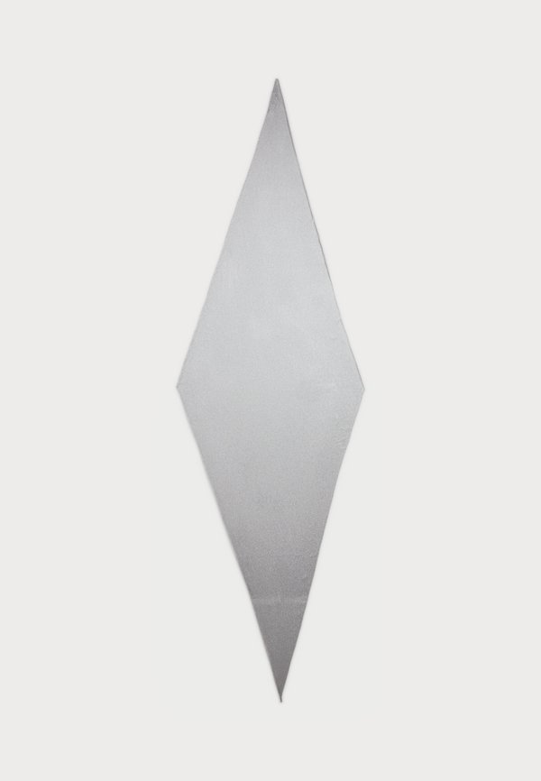 METALLICTK! KNIT DIAMOND SCARF - Foulard - light pewter2