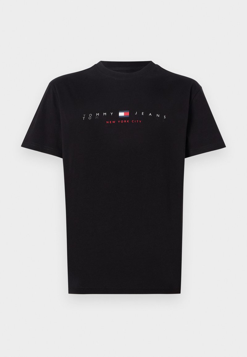 Tommy Jeans T-shirt print zwart